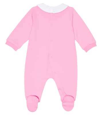 Bébé – Grenouillère imprimée en coton | Moschino Kids