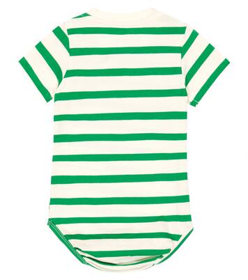 Baby Panther Patch cotton bodysuit | Mini Rodini