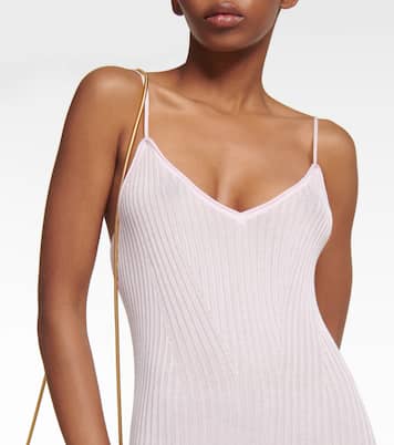 Nolita ribbed-knit slip dress | Khaite