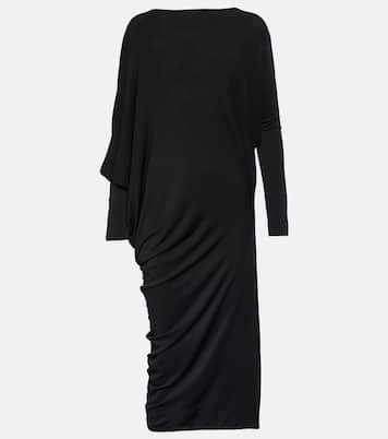 Crêpe jersey midi dress | Wolford