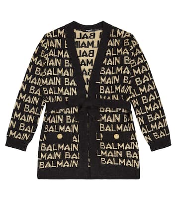 Cardigan en intarsia | Balmain Kids