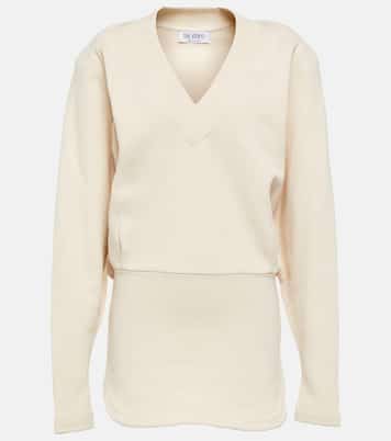 Gael cotton jersey sweatshirt dress | The Attico
