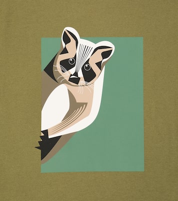 T-shirt imprimé en coton | Il Gufo