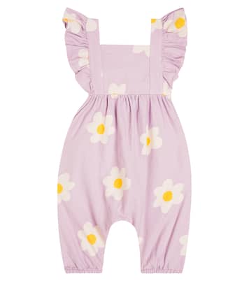 Bebé - mono corto de algodón floral | Bobo Choses