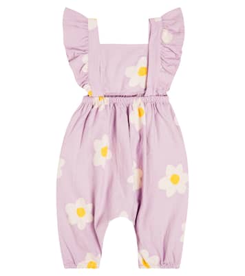Bebé - mono corto de algodón floral | Bobo Choses