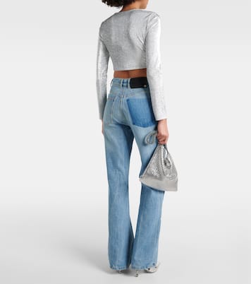 Crop top de manga larga | Rabanne