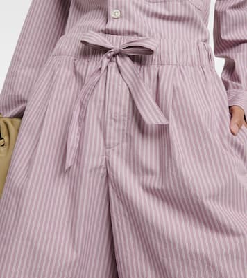 x Tekla – Short de pyjama rayé en coton | Birkenstock 1774