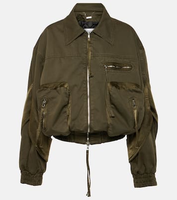 Veste bomber en jean | Blumarine