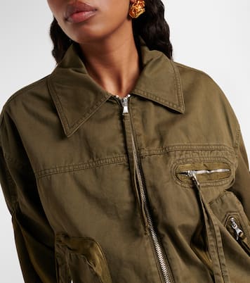 Veste bomber en jean | Blumarine