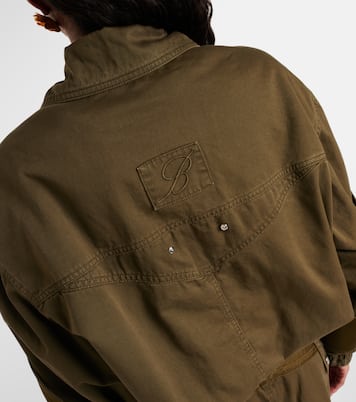 Veste bomber en jean | Blumarine