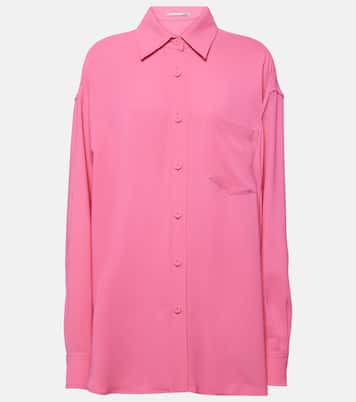 Camicia oversize in crêpe | Stella McCartney