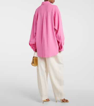 Camicia oversize in crêpe | Stella McCartney