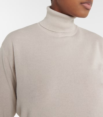 Camiseta de cachemir con cuello alto | Brunello Cucinelli