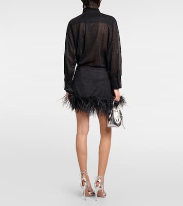 Minifalda Lumière Plumage | Oséree