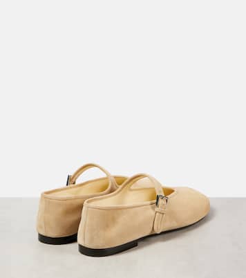 Ballerine Mary Jane in suede | The Row