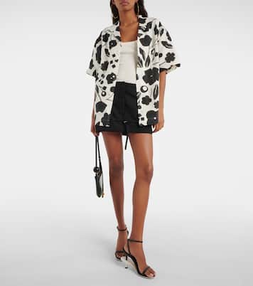 La Chemise Jean printed linen shirt | Jacquemus