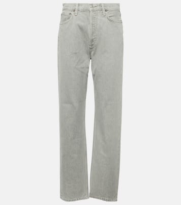 90s Pinch Waist high-rise straight jeans  | Agolde