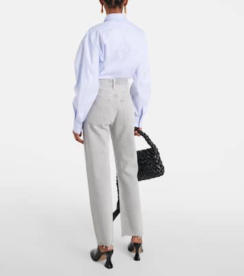 90s Pinch Waist high-rise straight jeans  | Agolde