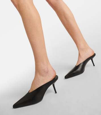 Mules Mmmuleca en cuir | Max Mara