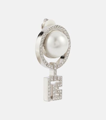 Orecchini a clip con perle bijoux | Balmain