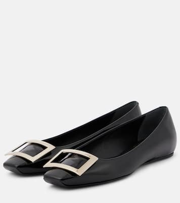Ballerines Trompette en cuir verni | Roger Vivier