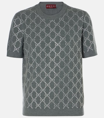 Top en laine à ornements | Gucci