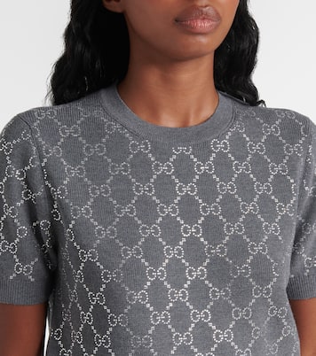 Top en laine à ornements | Gucci
