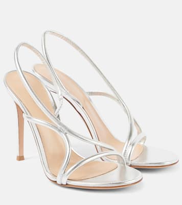 Sandali Paradise in pelle metallizzata | Gianvito Rossi