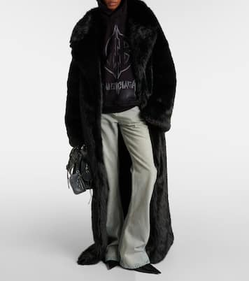 Felpa Metal BB in cotone con cappuccio | Balenciaga