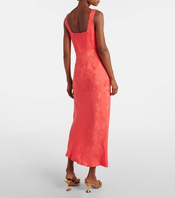 Midikleid Benedict aus Jacquard | Rixo