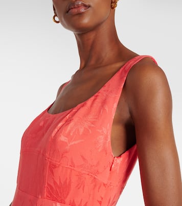 Midikleid Benedict aus Jacquard | Rixo