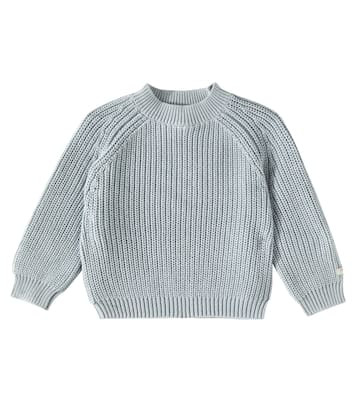 Baby - Pullover Jade in cotone a coste | Donsje