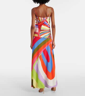 Camisole Iride in twill di seta | Pucci