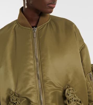 Knot-detail bomber jacket | Noir Kei Ninomiya
