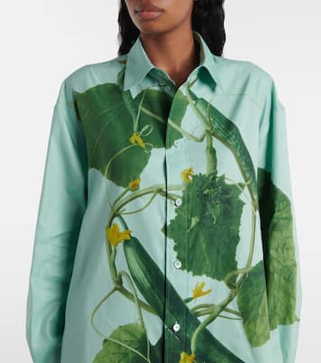 Chemise en coton et soie | Loewe