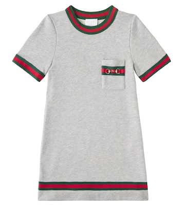 Kleid Horsebit aus Baumwoll-Jersey | Gucci Kids