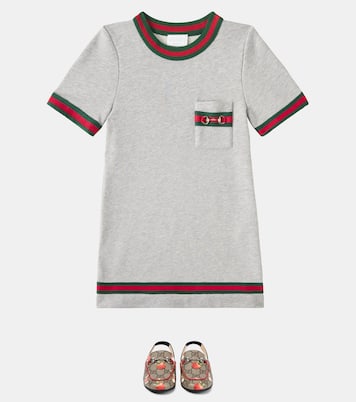 Kleid Horsebit aus Baumwoll-Jersey | Gucci Kids