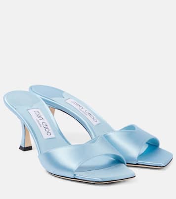 Mules Skye 70 in raso | Jimmy Choo