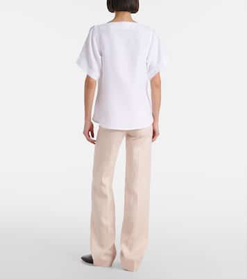 T-shirt in lino | Loro Piana