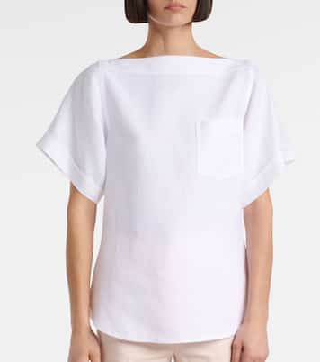 T-shirt in lino | Loro Piana
