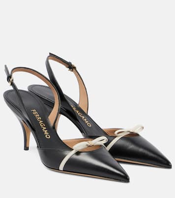 Slingback-Pumps Gylla 70 aus Leder | Ferragamo