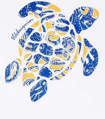 T-shirt Gabin in jersey di cotone con stampa | Vilebrequin Kids