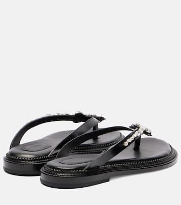 Verzierte Sandalen aus Leder  | Simone Rocha