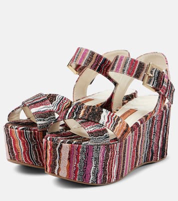 Sandali Julia in raschel con zeppa | Missoni