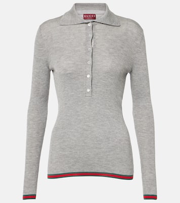 Polo de cachemir y seda | Gucci