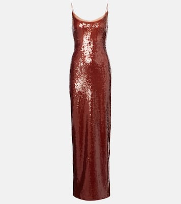 Abito lungo con paillettes | Roland Mouret