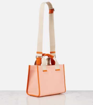 Borsa in canvas con logo in pelle | Jimmy Choo