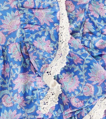 Bedrucktes Top Ines aus Baumwolle | Louise Misha