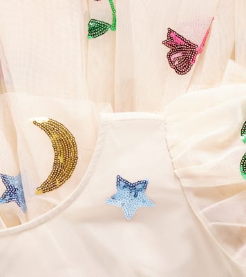 Abito Yvonne in tulle con paillettes | Konges Sløjd