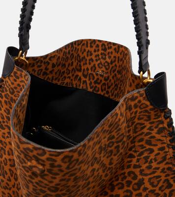 Schultertasche Oskan Soft aus Veloursleder | Isabel Marant